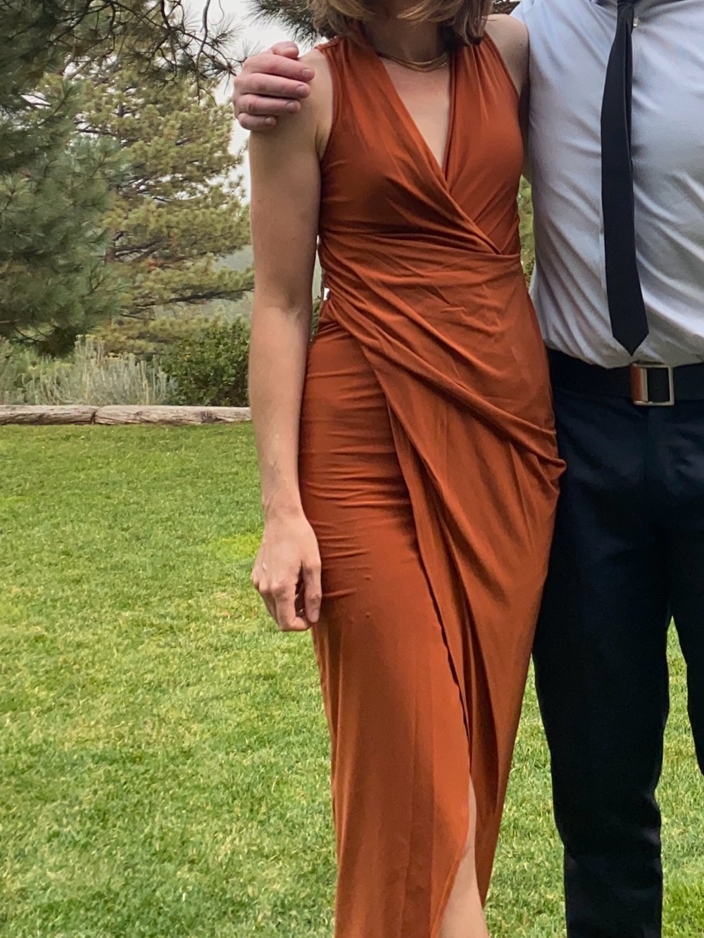 Rachel Roy Wrap midi Dress